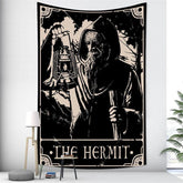 Lofaris Hermit Tarot Divination Art Decor Family Wall Tapestry